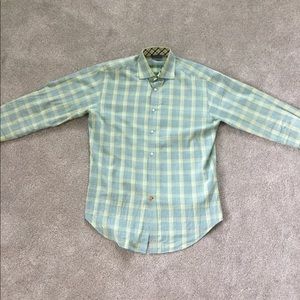 mens green thomas dean shirt